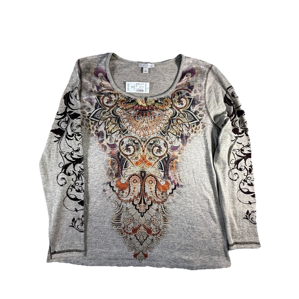 DB Established 1962 Floral Top Women Size XL